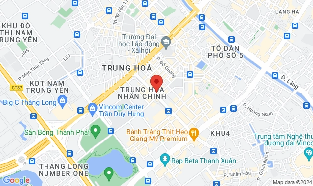17T5 Hoàng Đạo Thúy, P. Trung Hòa Nhân Chính, Q. Cầu Giấy