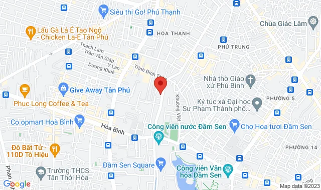 185 - 187 Kênh Tân Hoá, P.  Hoà Thạnh, Q. Tân Phú