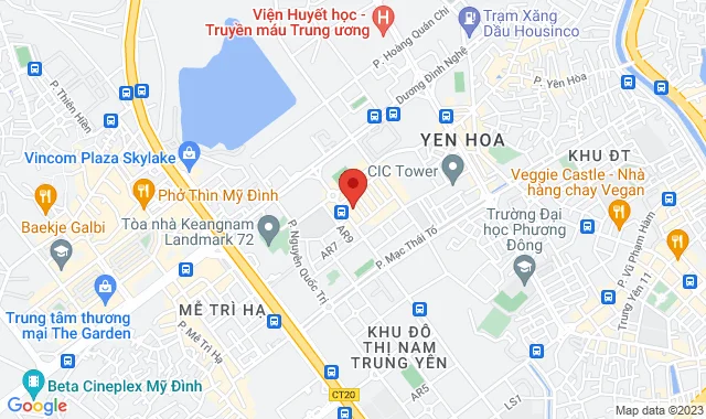 1F, A10, KĐT Nam Trung Yên, P. Yên Hoà, Q. Cầu Giấy