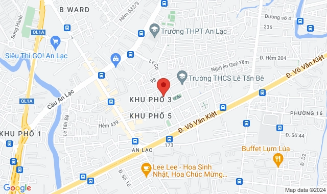 200 Lê Cơ, P. An Lạc, Q. Bình Tân