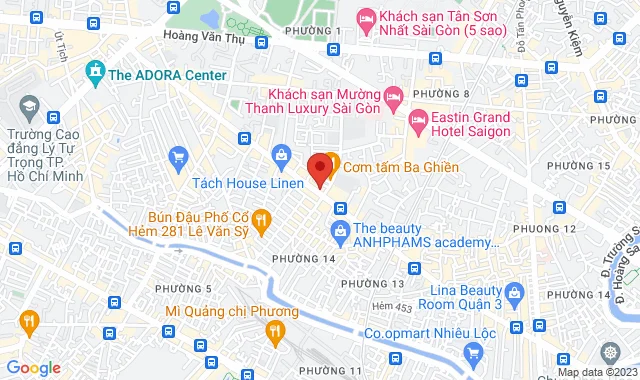 206 Lê Văn Sỹ, P. 10, Q. Phú Nhuận