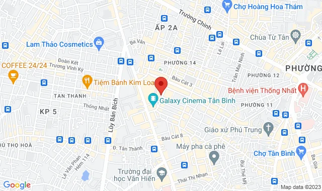 212 Nguyễn Hồng Đào, P. 14, Q. Tân Bình