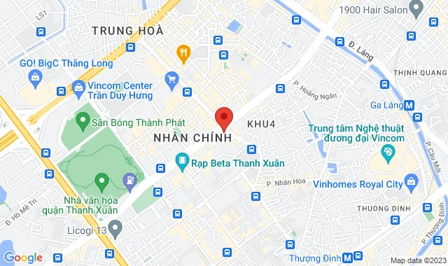 27 Lê Văn Lương, Tầng 5,  TTTM Center Point, Q. Thanh Xuân