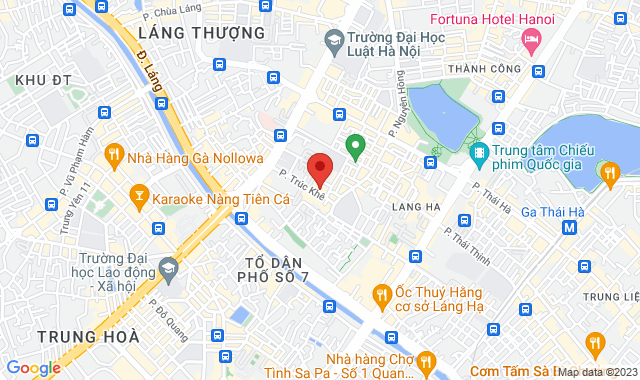 30 Trúc Khê, P. Láng Hạ, Q. Đống Đa 