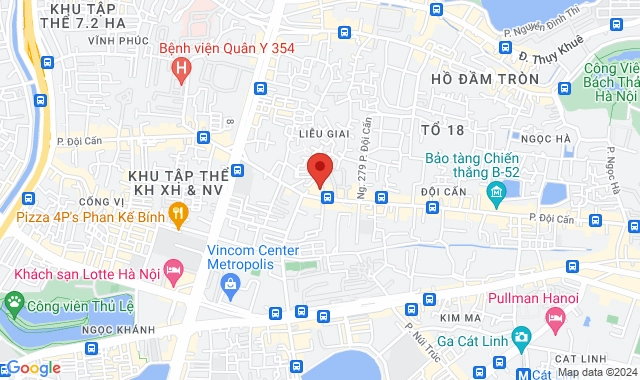 301 Đội Cấn, P. Cống Vị, Q. Ba Đình