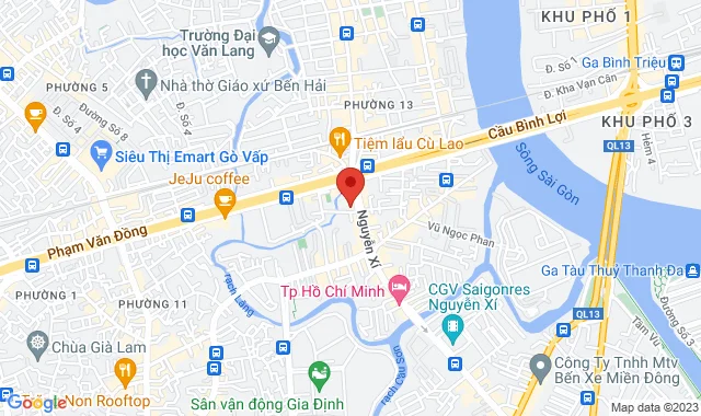 311/6 Nguyễn Xí, P. 13, Q. Bình Thạnh