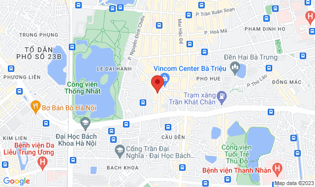 322 Bà Triệu, P. Lê Đại Hành, Q. Hai Bà Trưng