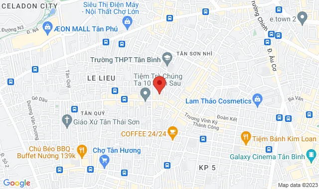 340 Tân Sơn Nhì, P. Tân Sơn Nhì, Q. Tân Phú