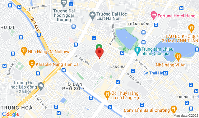 36A Nguyên Hồng, P. Láng Hạ, Q. Đống Đa