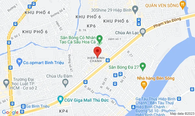 38 Đường 10, P. Hiệp Bình Chánh, Q. Thủ Đức