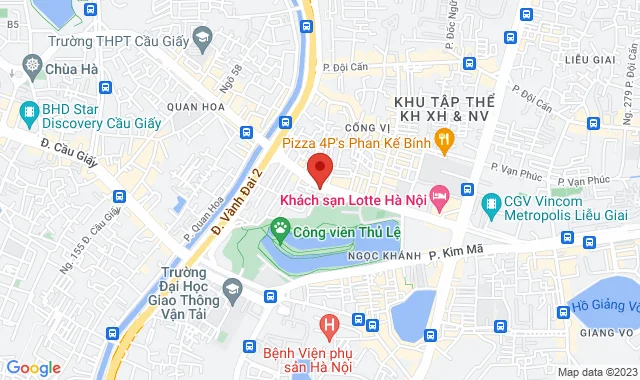 45 Đào Tấn, P. Ngọc Khánh, Q. Ba Đình