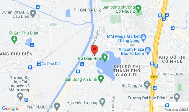 56 TT2, Thành Phố Giao Lưu, P. Cổ Nhuế 1, Q. Bắc Từ Liêm