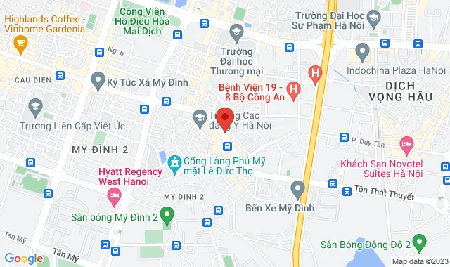 59 Nguyễn Hoàng, Q. Nam Từ Liêm