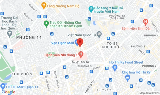 6 - 16A, Tầng 6, TTTM Vạn Hạnh Mall, Số 11 Sư Vạn Hạnh, P. 12, Q. 10