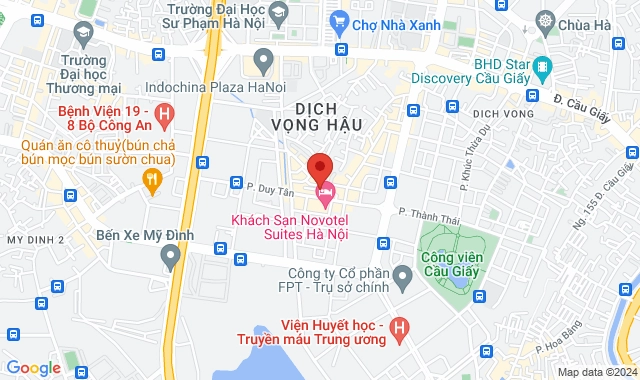 6, Ngõ 36 Duy Tân, P. Dịch Vọng Hậu, Q. Cầu Giấy