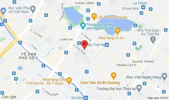 6 ngõ 20 Thái Thịnh, P. Láng Hạ, Q. Đống Đa