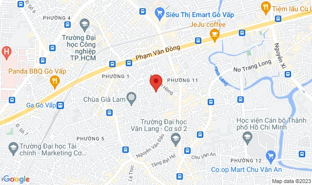 62B Nguyên Hồng, P. 11, Q. Bình Thạnh