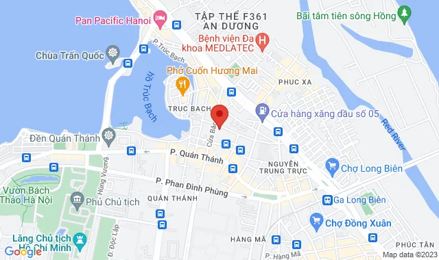 63 Phạm Hồng Thái, P. Trúc Bạch, Q. Ba Đình