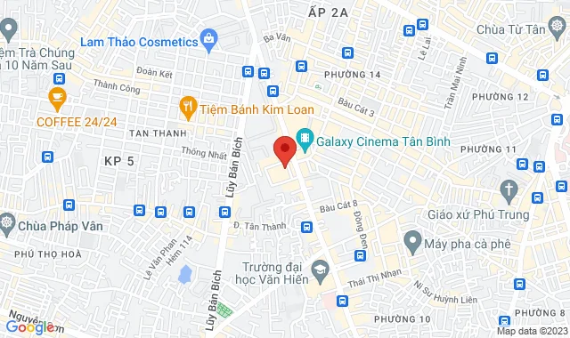 685 Âu Cơ, Tầng 1, P. Tân Thành, Q. Tân Bình