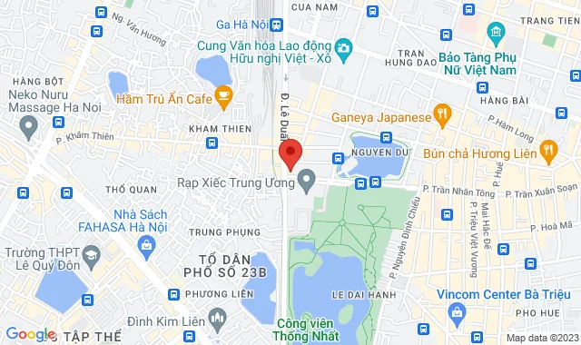 84 Trần Nhân Tông, Tầng 2 Hôtel du Parc Hanoï