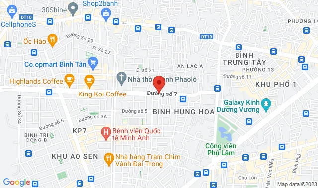 87 Đường 7, P. Bình Trị Đông B, Q. Bình Tân