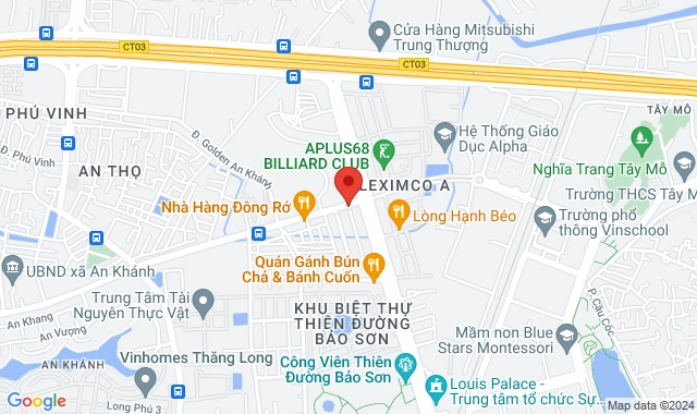 A11 - Lô 67-68 KĐT Geleximco, Xã An Khánh, Huyện Hoài Đức