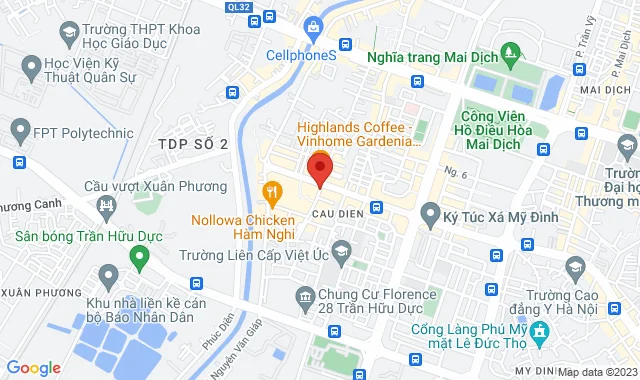 A2-SO.05 Vinhomes Gardenia, Hàm Nghi, P. Cầu Diễn, Q. Nam Từ Liêm