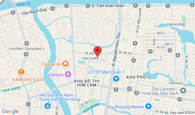 A25 Đường 4A, KDC Him Lam, P. Tân Phong, Q. 7