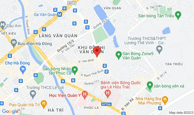 A36 TT 17 – Khu Đô Thị Văn Quán, Đường Nguyễn Khuyến, Quận Hà Đông