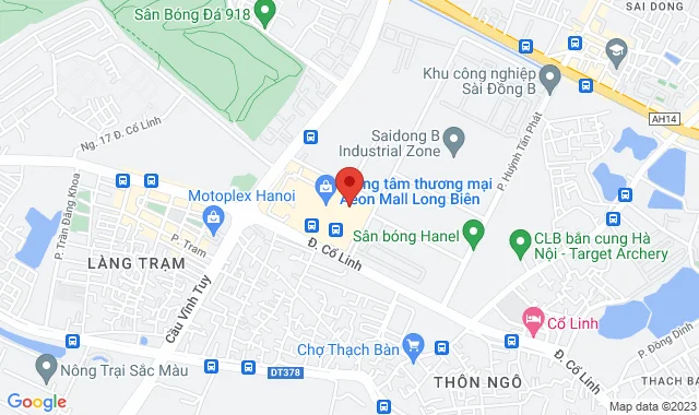 Aeon Mall Long Biên, Tầng 3, Số 27 Cổ Linh, Q. Long Biên