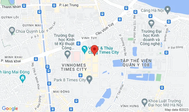 B1 - Đ9 -20 -22 Vincom Times city số 458 Minh Khai, P Vĩnh Tuy, Q Hai Bà Trưng