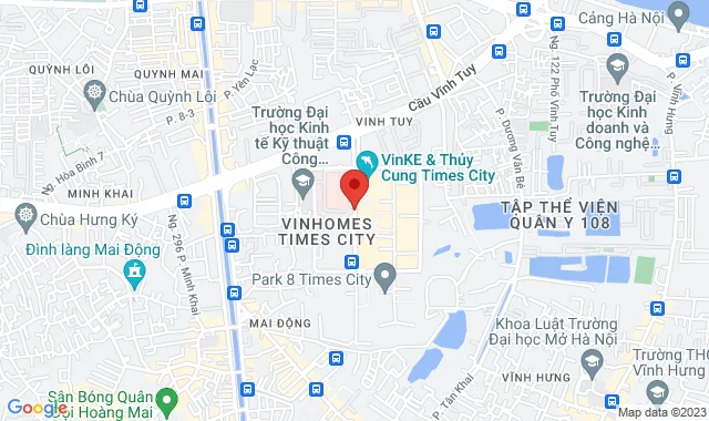 B1-T1 Vincom Mega Mall, Times City, 458 Minh Khai