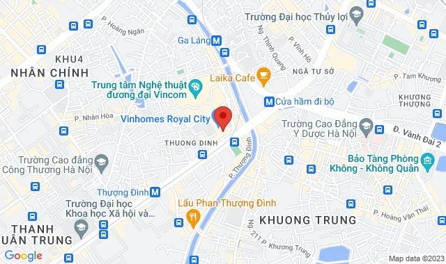 B2-R4-09 TTTM Royal city, P. Thượng Đình, Q. Thanh Xuân
