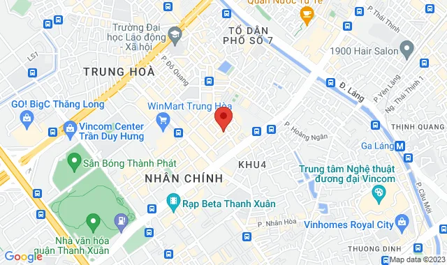 B40 Nguyễn Thị Định, P. Trung Hòa, Q. Cầu Giấy