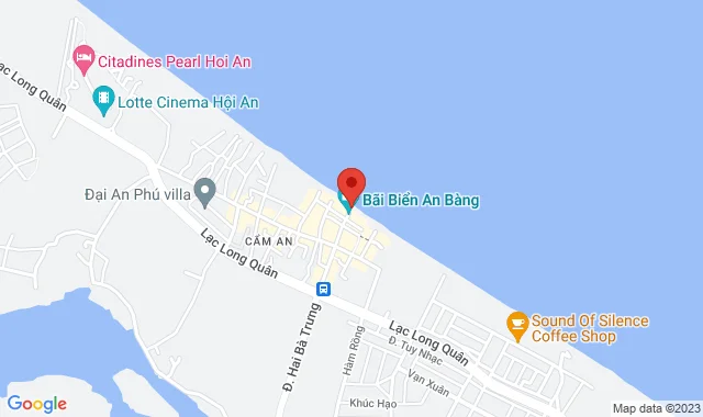 Bãi biển An Bàng, Lô 7B, khối An Bàng, P. Cẩm An, TP. Hội An, T. Quảng Nam