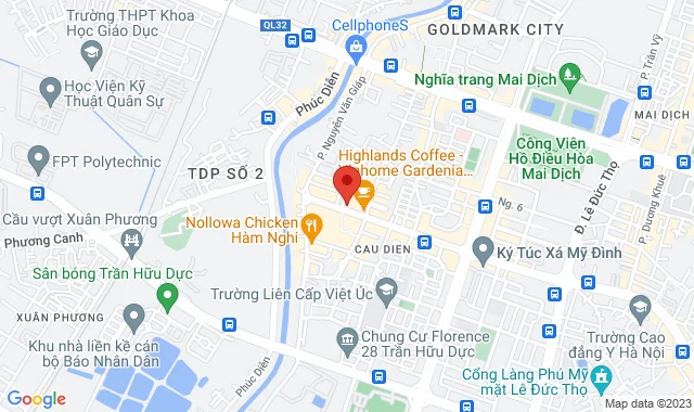 Biệt thự B2.12 Vinhomes Gradenia, Đường Hàm Nghi, Q. Nam Từ Liêm