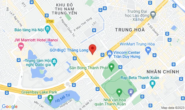 Big C Thăng Long, Tầng 1, 222 Trần Duy Hưng, Q. Cầu Giấy