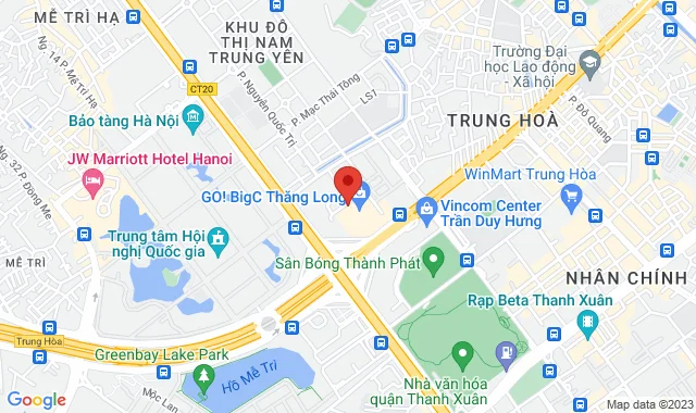 Big C Thăng Long, Tầng 1, 222 Trần Duy Hưng, Q. Cầu Giấy