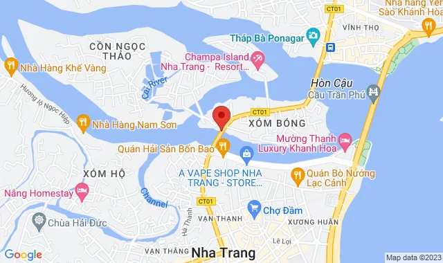 Bờ Kè Nam, Đầu Cầu Hà Ra, TP. Nha Trang