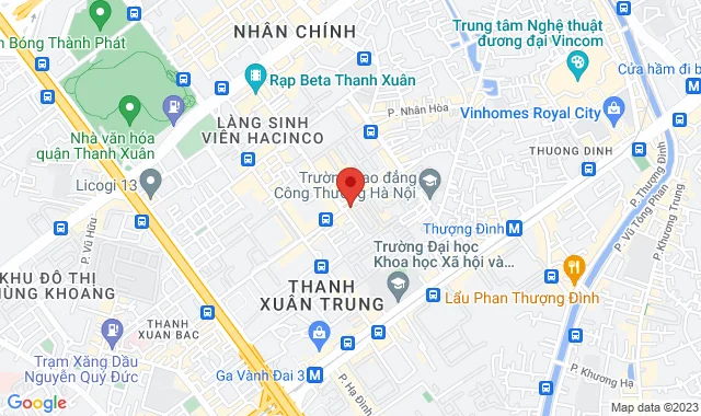 BT 03 - 96B, Nguyễn Huy Tưởng, P. Thanh Xuân Trung, Q. Thanh Xuân