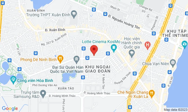 BT 2.11 Nguyễn Xuân Khoát, P. Xuân Đỉnh, Q. Bắc Từ Liêm