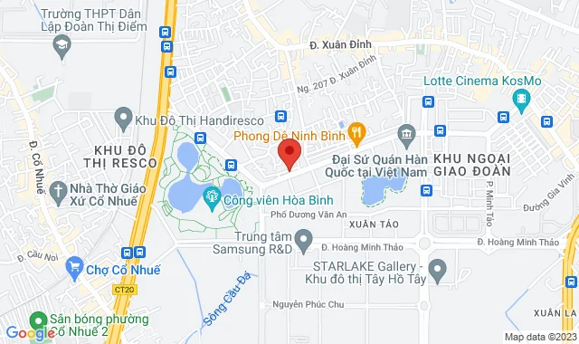 BT1-3, Đỗ Nhuận, Khu BT Ngoại Giao Đoàn, P. Xuân Đỉnh, Q. Bắc Từ Liêm