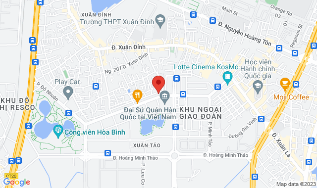 BT2-12, Khu biệt thự Ngoại Giao Đoàn, Nguyễn Xuân Khoát, Q. Bắc Từ Liêm