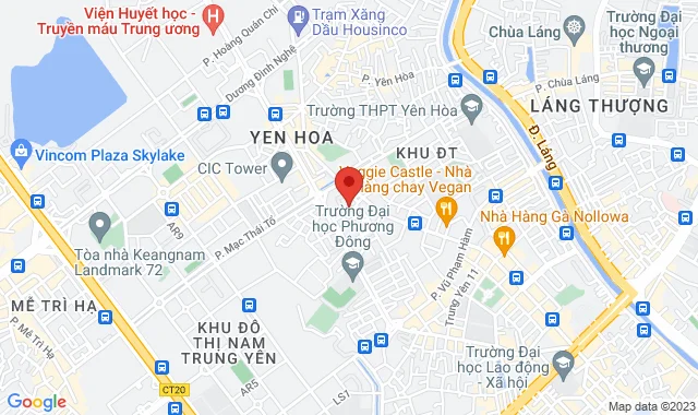 BT3, Ngõ 114 Trung Kính, Yên Hòa, Q. Cầu Giấy