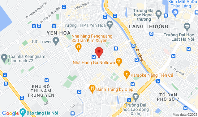 Căn 18 Lô H2 ngõ 6 Trần Kim Xuyến, P. Yên Hòa, Q. Cầu Giấy