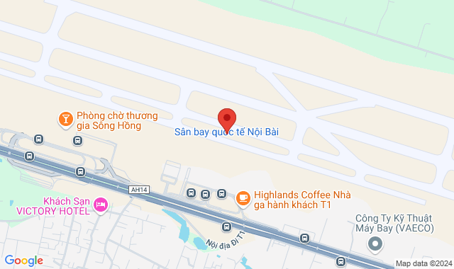 Cổng 6, Tầng 2, khu D, Nhà ga T1, Cảng Hàng Không Quốc Tế Nội Bài, X. Phú Minh, H. Sóc Sơn