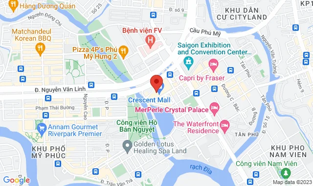 Crescent Mall, Tầng 5, Số 101 Nguyễn Văn Linh, P. Tân Phú, Q. 7