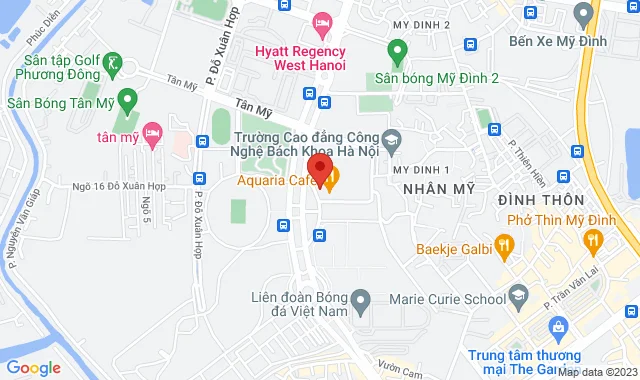 Cung thể thao dưới nước, đường Lê Đức Thọ