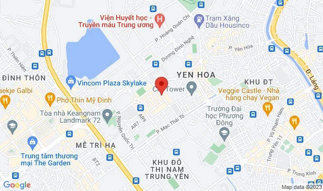 Đường CD3, KĐT Nam Trung Yên, Căn 8F, Q. Cầu Giấy