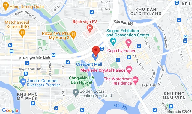 FC-02 Crescent Mall, 101 Tôn Dật Tiên, P. Tân Phú, Q. 7